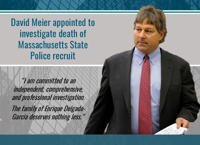 Attorney General appoints David Meier special prosecutor to investigate death of State Police recruit