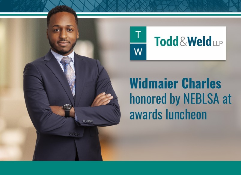 Widmaier Charles honored by NEBLSA at awards luncheon